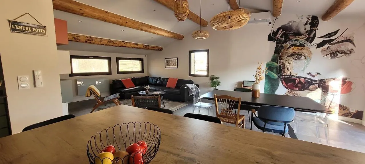 L'Entre Potes - Maison De Caractere Climatisee Avec Garage Villedieu  Feriehus